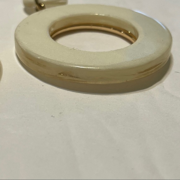 Bay to Baubles Earrings Circle Round Dangle - Picture 3 of 6